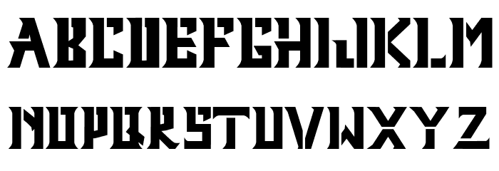 Kagatsun Font LOWERCASE