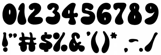 Kage Retro Schriftart Anderer Schreiben