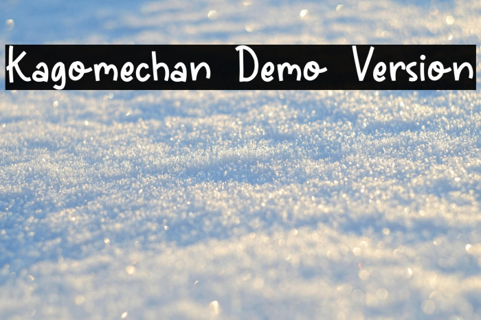Kagomechan Demo Version Example 3