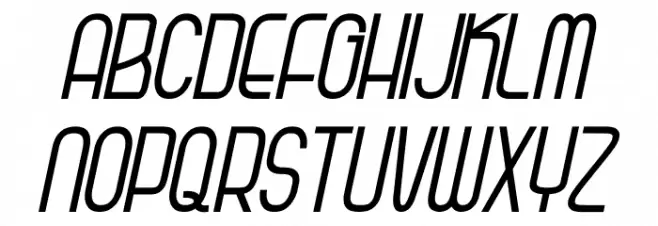 Kagura Italic Italic Fuentes MAYÚSCULAS