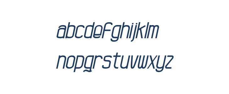 Kagura Italic Italic Lowercase