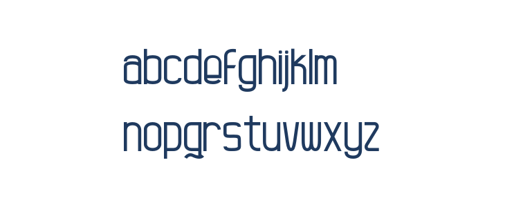 Kagura Regural Lowercase