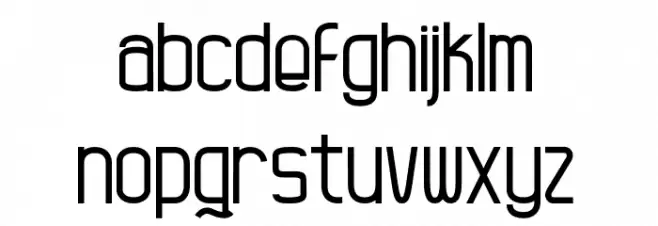 Kagura Regural फ़ॉन्ट लोअरकेस