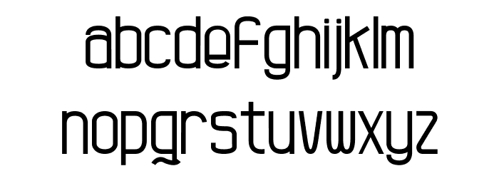 Kagura Font LOWERCASE
