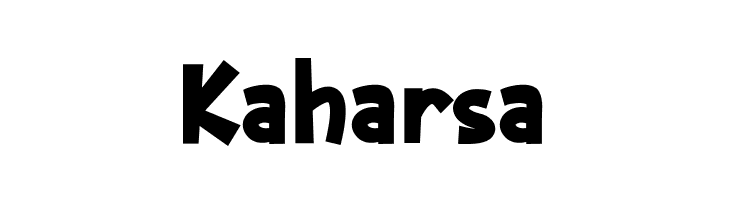 Kaharsa फ़ॉन्ट