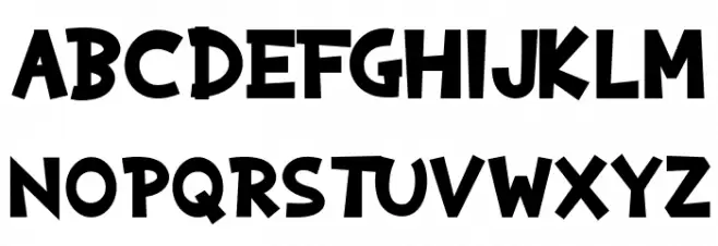 Kaharsa Font Litere mari