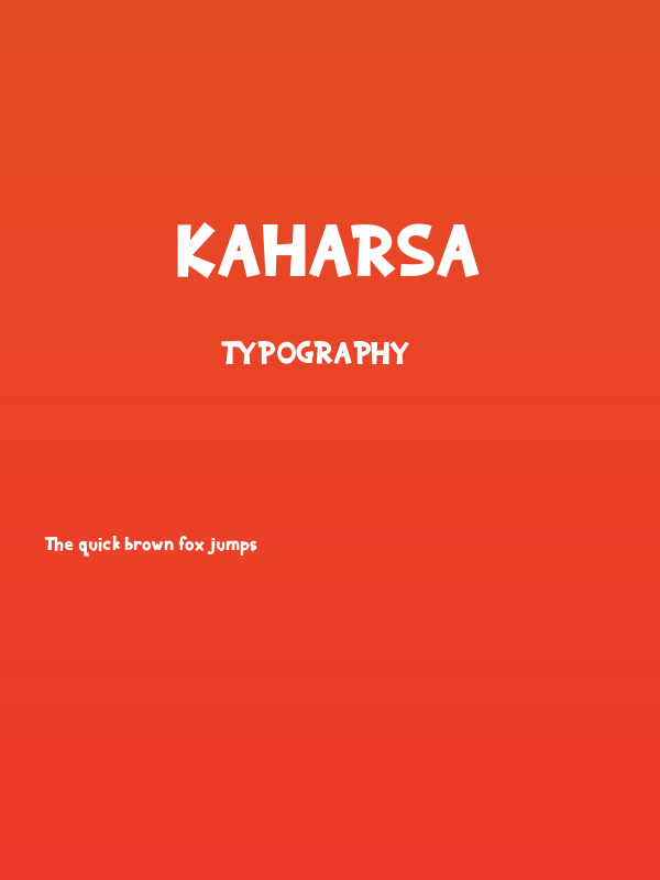 Kaharsa Poster