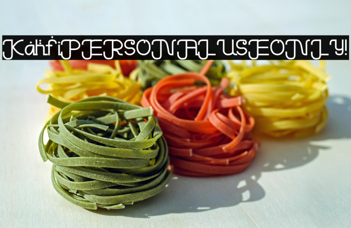 Kahfi PERSONAL USE ONLY! Example 1