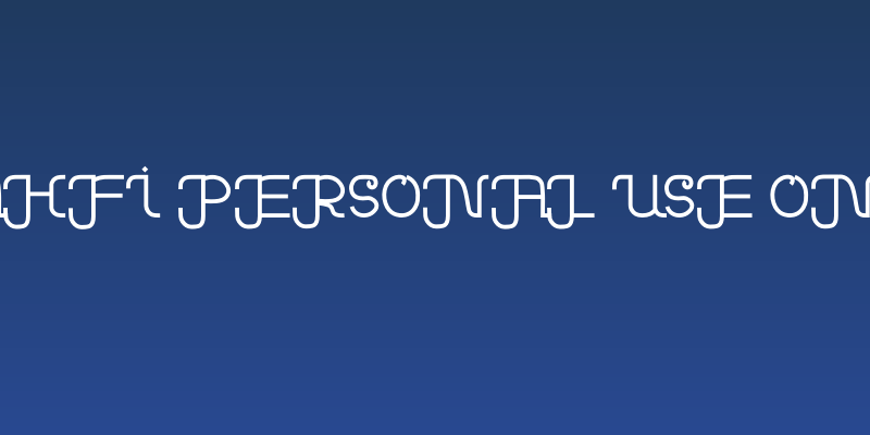 Kahfi PERSONAL USE ONLY! Social Header