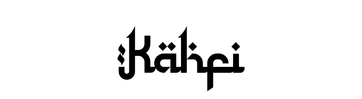 Kahfi  Descarca Fonturi Gratis