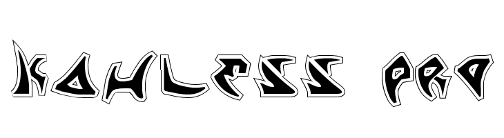 Kahless Pro  font caratteri gratis