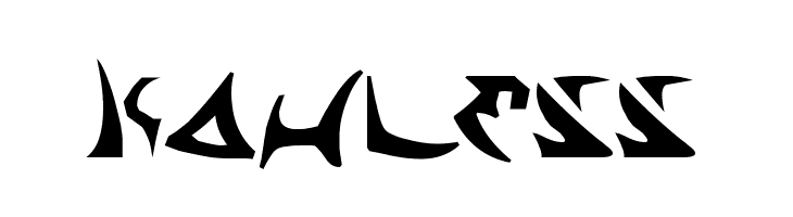 Kahless  免费字体下载