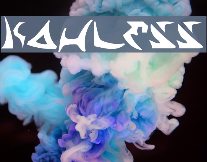 Kahless Font examples