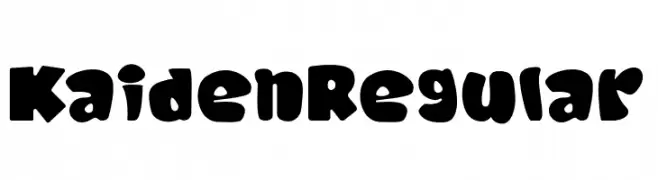 Kaiden Regular  Free Fonts Download