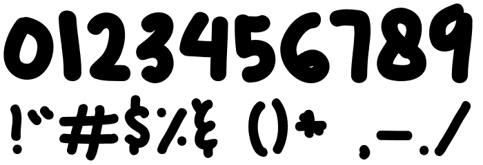Kaiden Regular Font Alte caractere