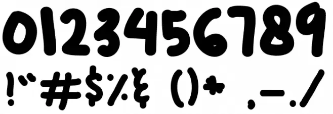 Kaiden Regular Font Alte caractere