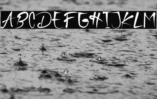 Kaidomaru Font examples