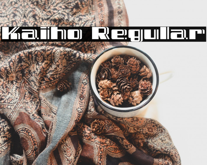 Kaiho Regular Example 1
