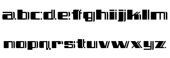 Kaiho Regular フォント 小文字