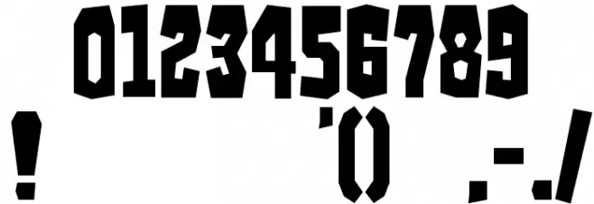 Kaiju Monster__G Font OTHER CHARS