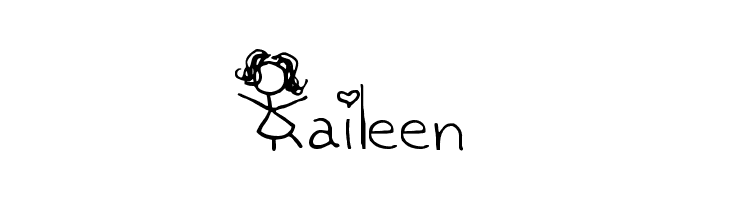 Kaileen  Frei Schriftart Herunterladen