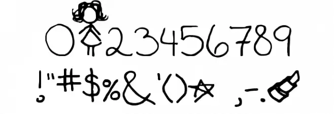 Kaileen Font OTHER CHARS