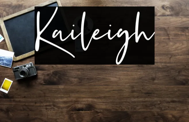 Kaileigh Example 1