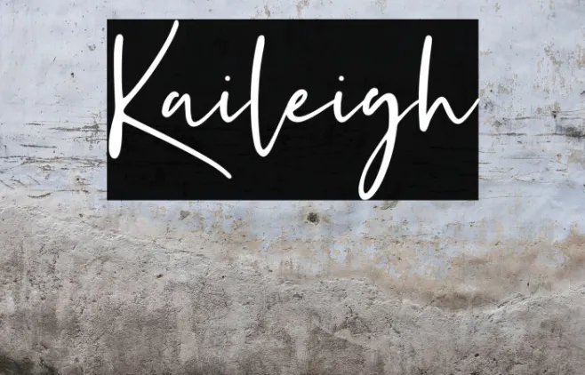 Kaileigh Example 3