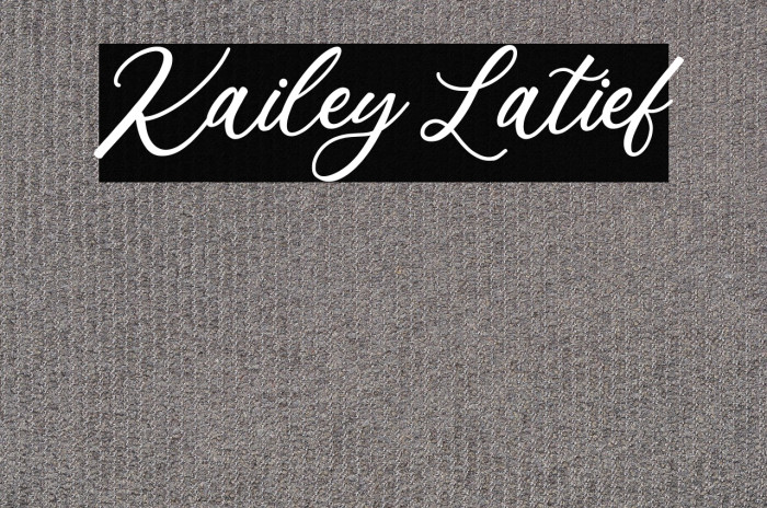 Kailey Latief Example 3