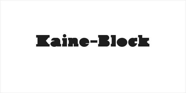 Kaine-Block Logo