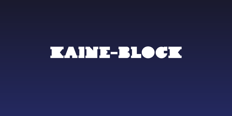 Kaine-Block Social Header