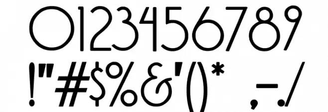 Kaineko Bold Font OTHER CHARS