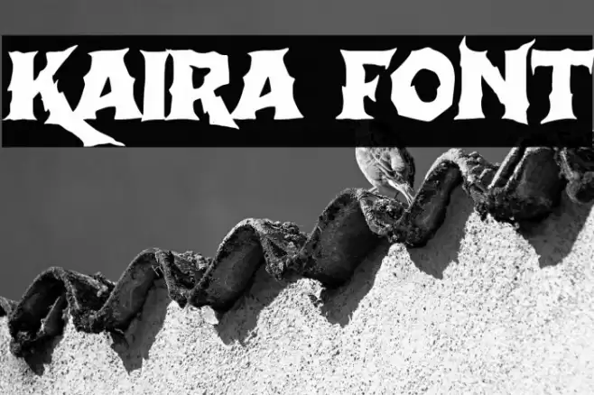 Kaira Font examples