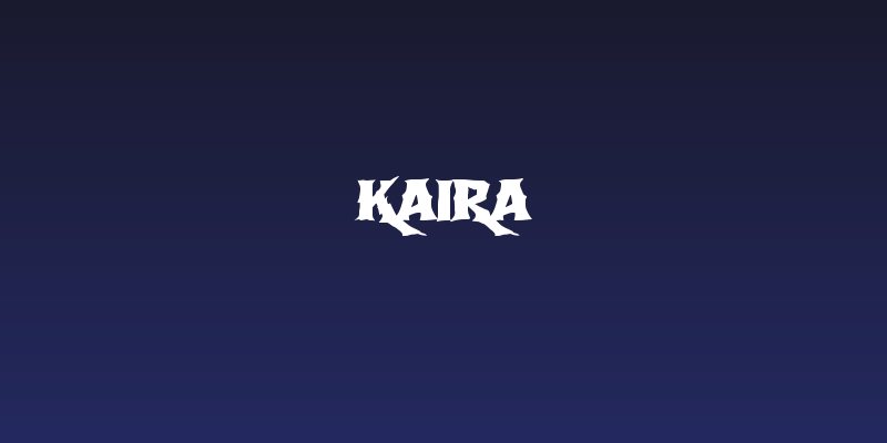 Kaira Social Header