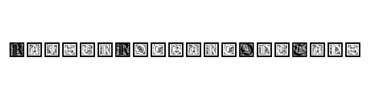 KaiserRotbartOneCaps Font