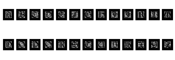 KaiserRotbartTwoCaps Font LOWERCASE