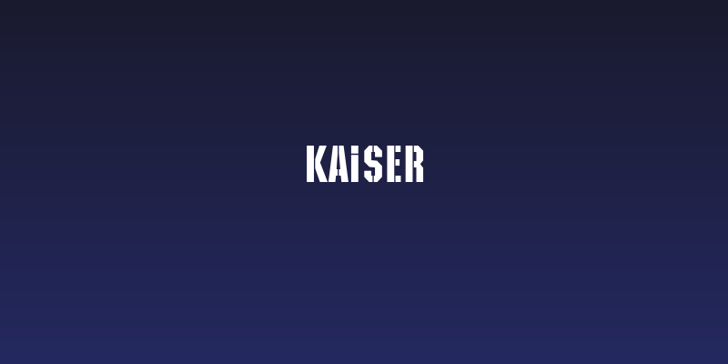 Kaiser Social Header