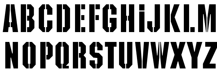 Kaiser Font LOWERCASE