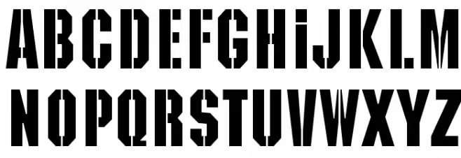 Kaiser Font Litere mici