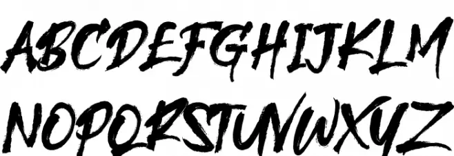 Kaishou Demo Шрифта ВЕРХНИЙ