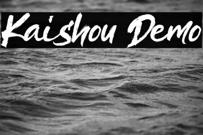 Kaishou Demo Font examples