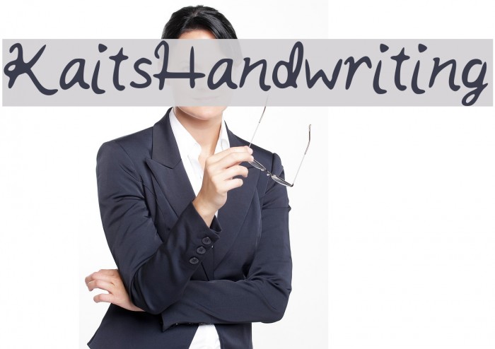 Kait_s_Handwriting Font examples