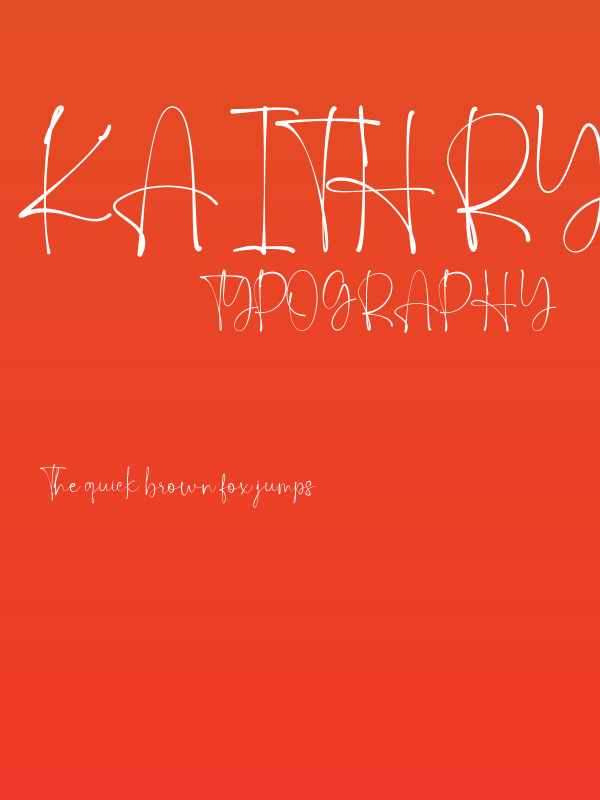 Kaithryn Personal Use Poster