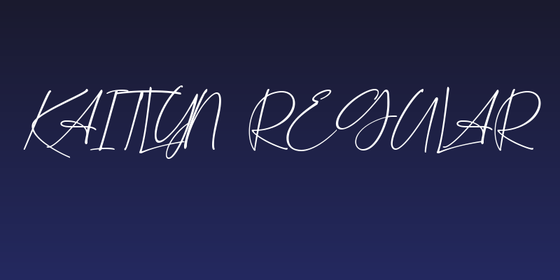 Kaitlyn  Regular Social Header