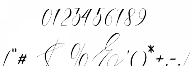 Kaitlyne Font OTHER CHARS