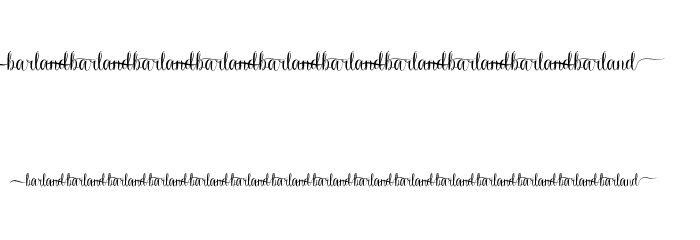 KaiyilaScriptDEMO Font OTHER CHARS