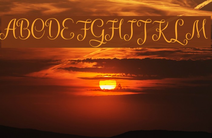 KaiyilaScriptDEMO Font examples