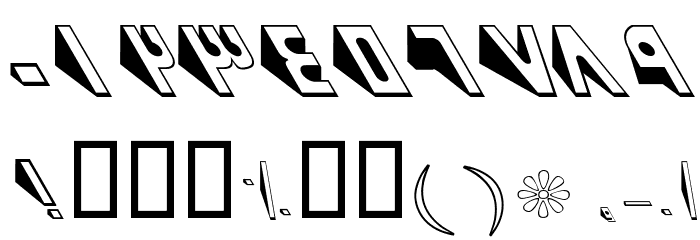 Kaj Font OTHER CHARS