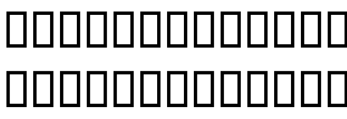 Kaj Font LOWERCASE