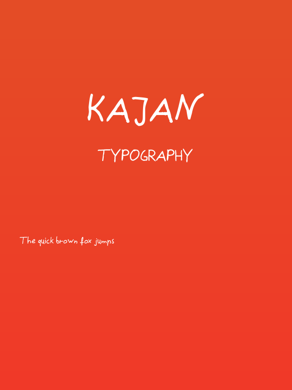 Kajan Poster
